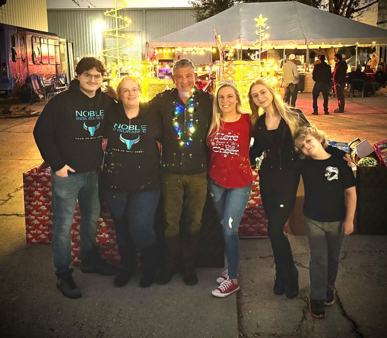 Noble insurance team at Oldsmar cares toy drive